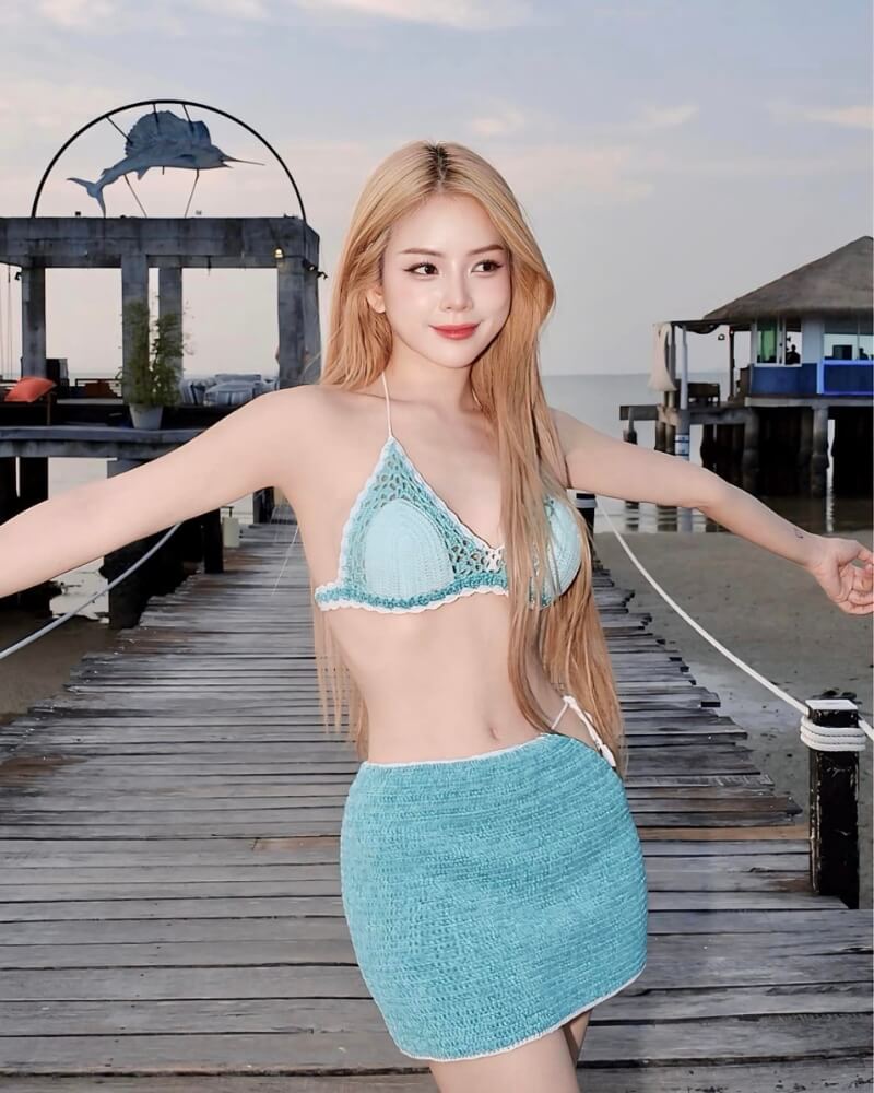 ảnh dj mie mặc bikini