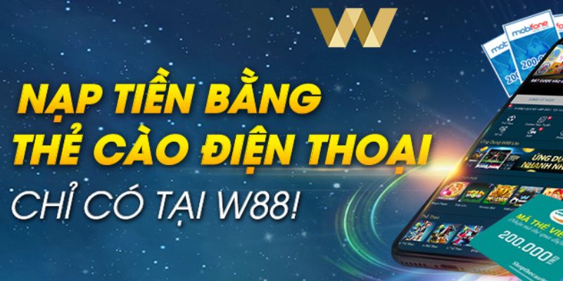 Khuyến mãi hấp dẫn khi nạp tiền W88