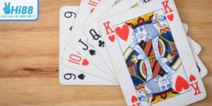 Giao diện game bài tiến lên miền nam trên nền tảng Hi88