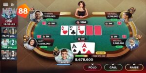 Những đặc điểm thú vị của trò chơi Poker tại New88